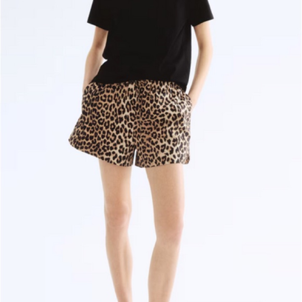 H&M cotton shorts with drawstring